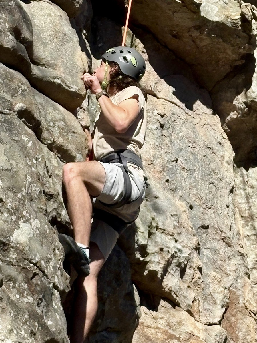 Rock climbing